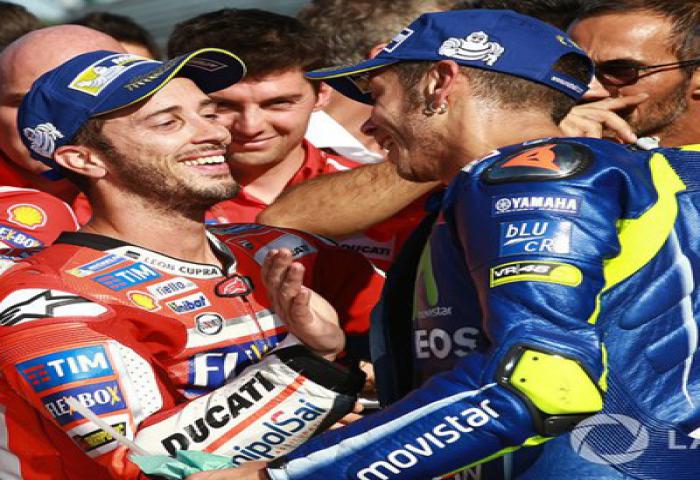 Andrea Dovizioso Rebut Juara MotoGP di Sirkuit Silverstone