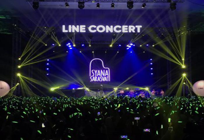 Line Concert 2017 di Surabaya