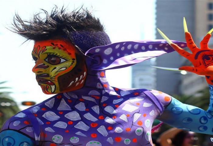 Parade Unik Alebrije di Meksiko