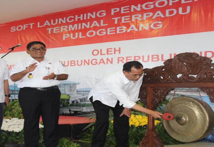 Peresmian Terminal Pulogebang
