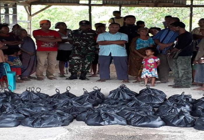 Parmusi Berikan Bantuan Sembako Kepada Umat Katolik di NTT