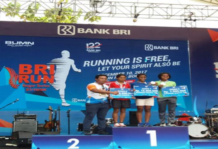 BRIRUN di Istana Bogor