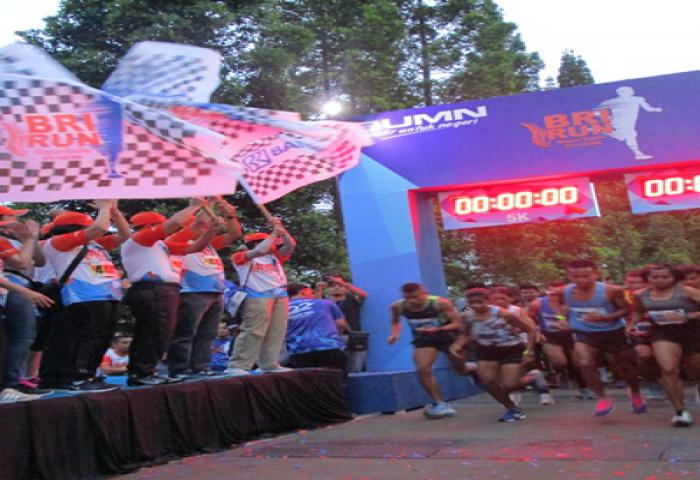 BRIRUN di Istana Bogor