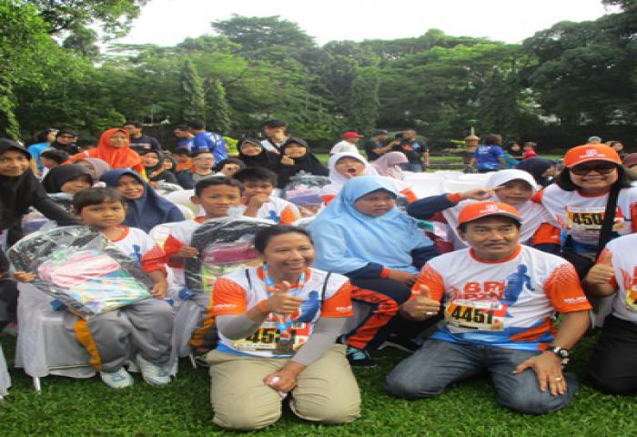 BRIRUN di Istana Bogor