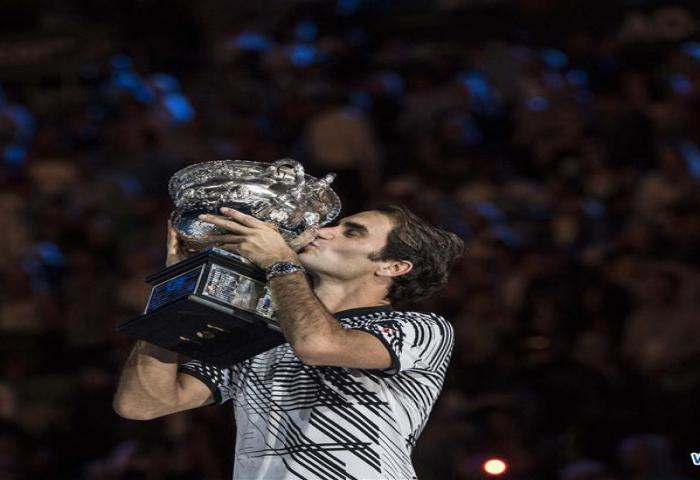 Roger Federer Raih Gelar Tunggal Australia Terbuka Kelima