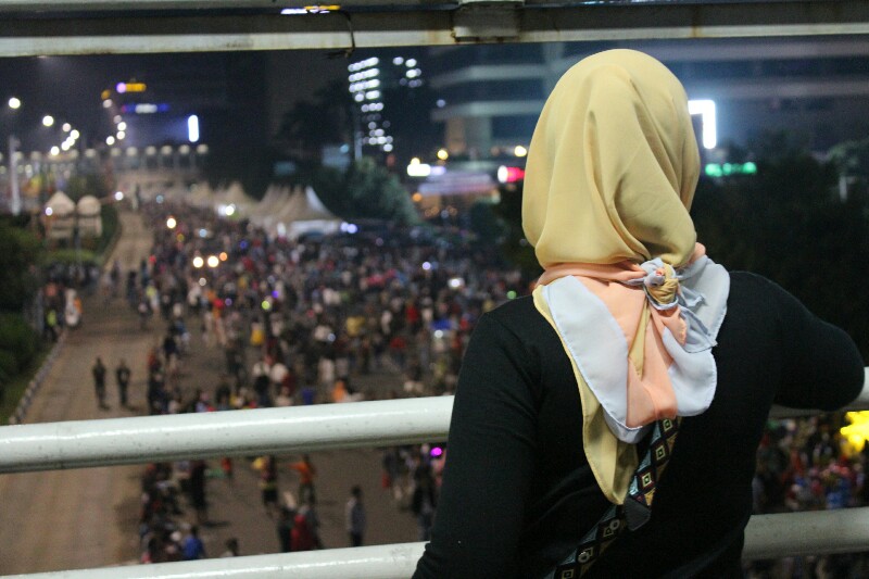 Perayaan Tahun Baru di Jakarta 
