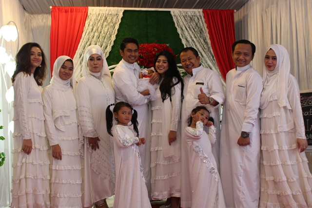 Zendhy Zaen dan dr Intan Azzahro Gelar Aqiqah Tazkia, Anak Pertama