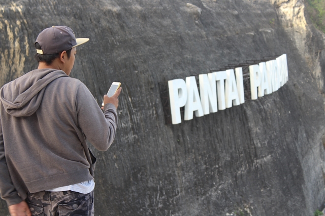 Pantai Pandawa di Libur Lebaran
