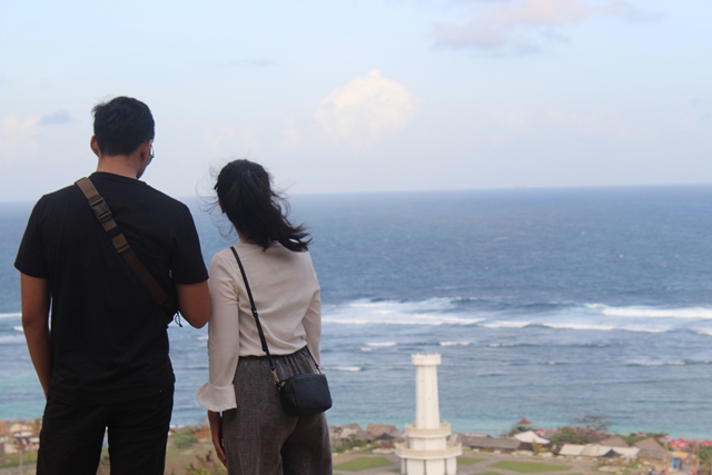 Pantai Pandawa di Libur Lebaran
