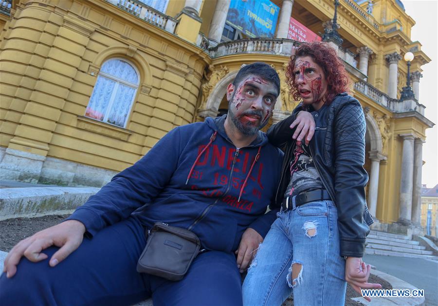 Zombie Walk di Zagreb
