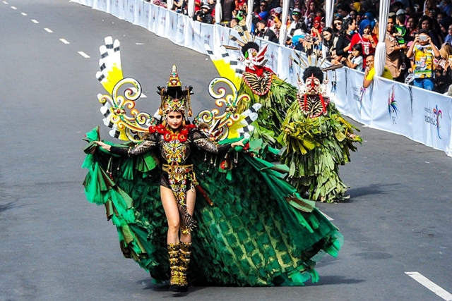 Putri Indonesia 2019 di Jember Fashion Festival