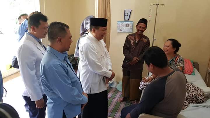 Aktifitas Hendy Siswanto Cek Rutin Kesehatan di RS Jember Klinik
