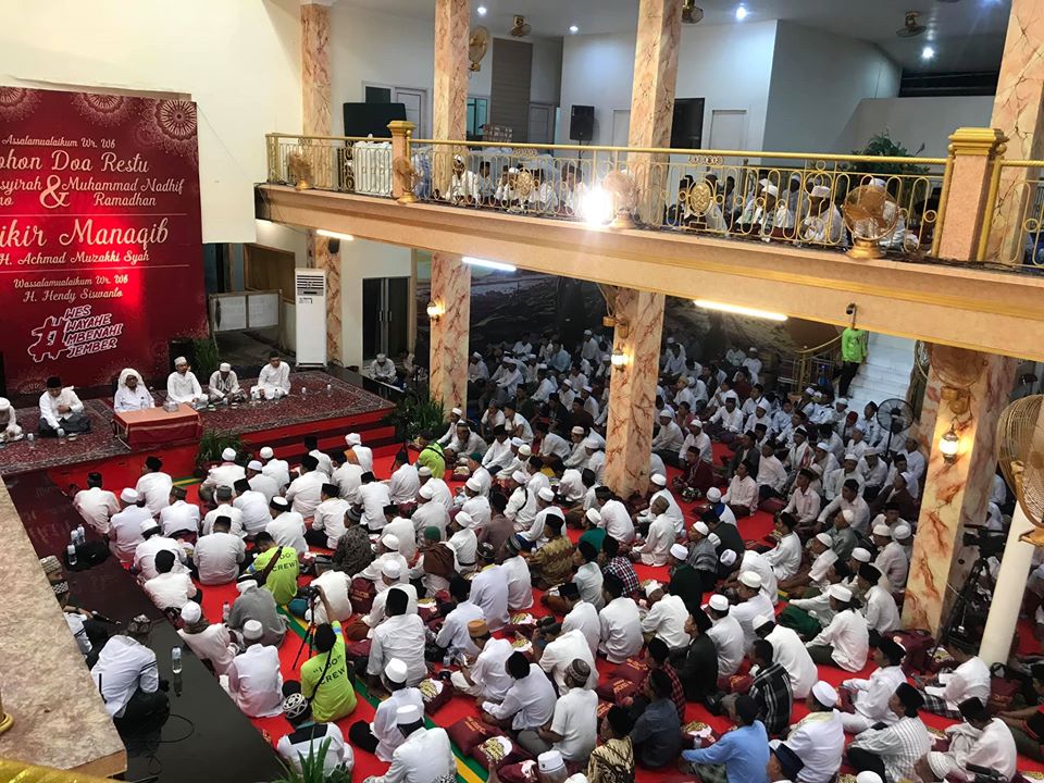 Bersama Keluarga Besar PP Al-Qodiri, Hendy Siswanto Gelar Manaqib Syekh Abdul Qodir Jailany 