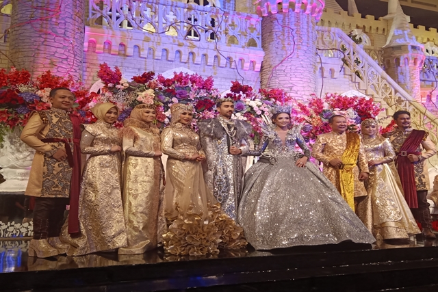 Game of Thrones di Pernikahan Berlian Insyirah Azzahro dengan Muhammad Nadhif Ramadhan