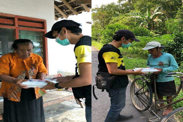 Tim Hendy Siswanto Center Lakukan Pembagian Paket Makanan di Gumukmas, Jember
