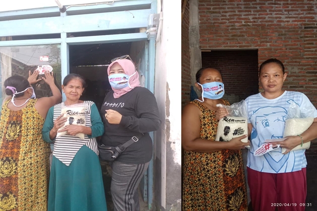H Hendy Siswanto Berbagi dengan Warga Desa Keting di Jember
