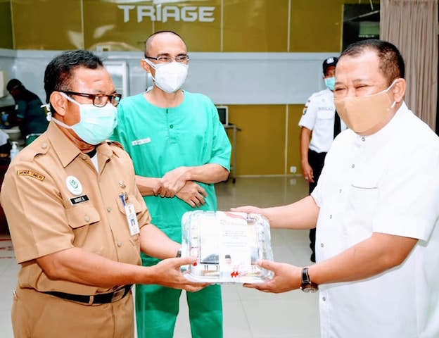 Bacabup Jember Hendy Siswanto Semangati Tim Medis di RSUD dr Soebandi