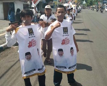 Paslon Bupati-Wakil Bupati H Hendy Siswanto-Gus Firjaun Daftar ke KPUD Jember