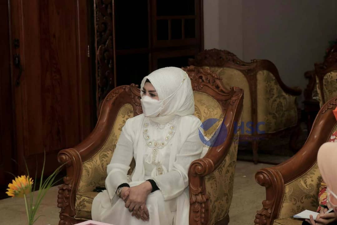 Ketua TP PKK Jember Terima Kedatangan Bersilaturahim Dharma Wanita Persatuan