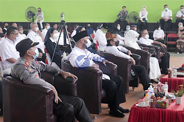 Bupati Hendy Siswanto Sapa Hangat Keluarga Besar Dinas Pendidikan Jember