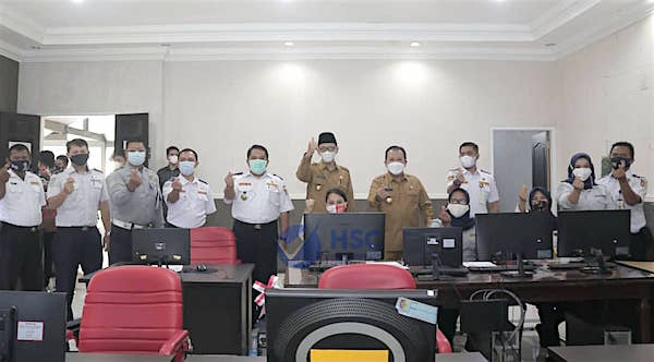 Bupati Hendy Siswanto & Wabup Firjaun Barlaman ke Dinas Perhubungan Jember