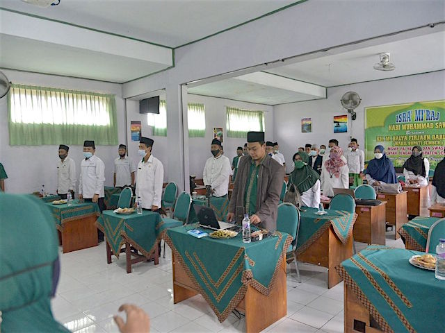 Wabup Jember Firjaun Barlaman di Peringatan Isra Mi'raj Bersama MGMP PAI