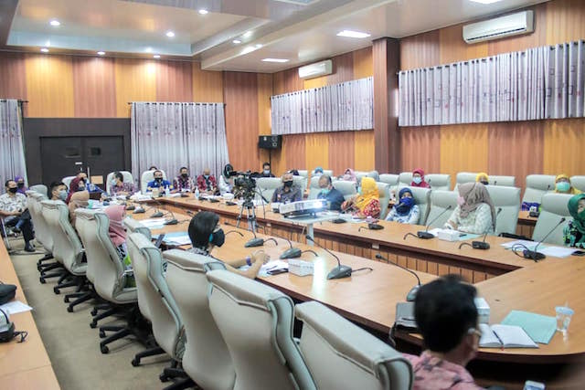 Rakor Dinas P3AKB Jember Evaluasi Mandiri Kabupaten Layak Anak