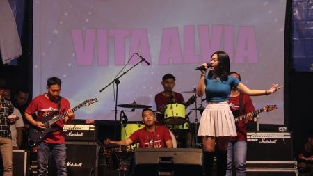 Meriahnya Konser Malam Puncak Bulan Kemerdekaan Indonesia