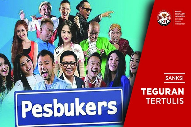 KPI Beri Sanksi Acara “Pesbukers” ANTV