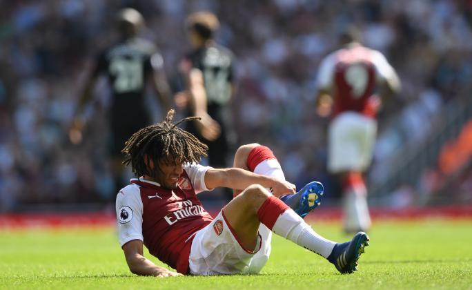 Gelandang Arsenal Elneny Cedera Kaki