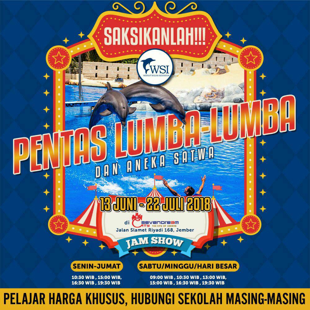 Lumba-Lumba dan Aneka Satwa Akan Hadir di Seven Dream City