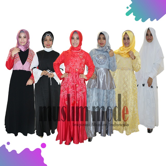 Gamis Cantik untuk Silaturahmi Iedul Fitri