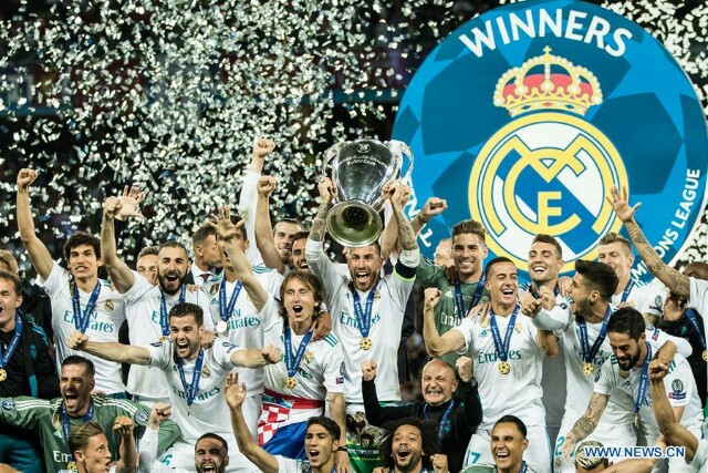 Real Madrid Raih Juara Liga Champions