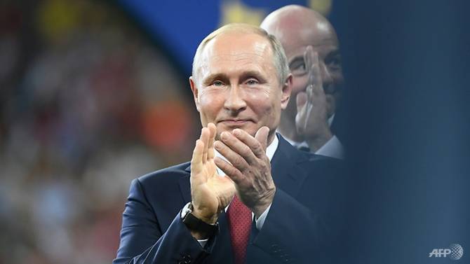 Putin Bangga Piala Dunia Rusia Berjalan Lancar