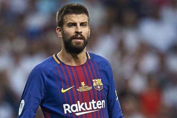 Bek Barca Pique Pensiun dari Timnas Spanyol