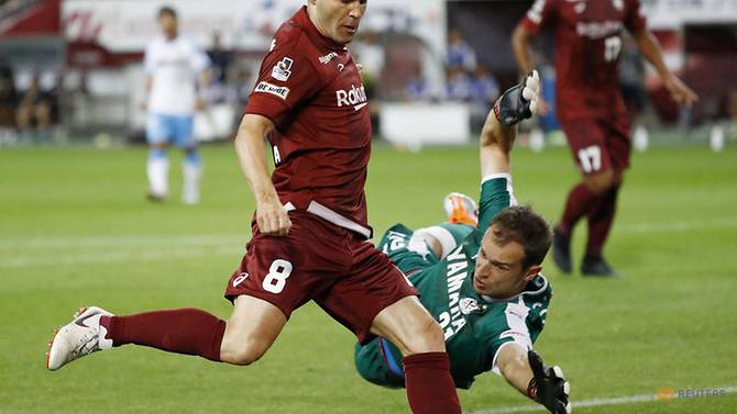 Iniesta Cetak Gol Pertama Bagi Klub Jepang Kobe