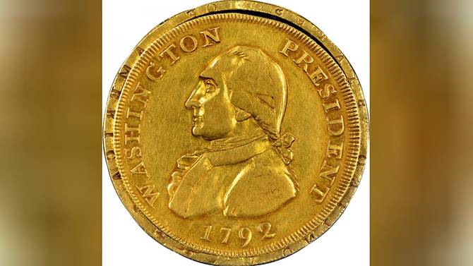 Koin Emas George Washington Dijual 1,7 juta Dollar AS