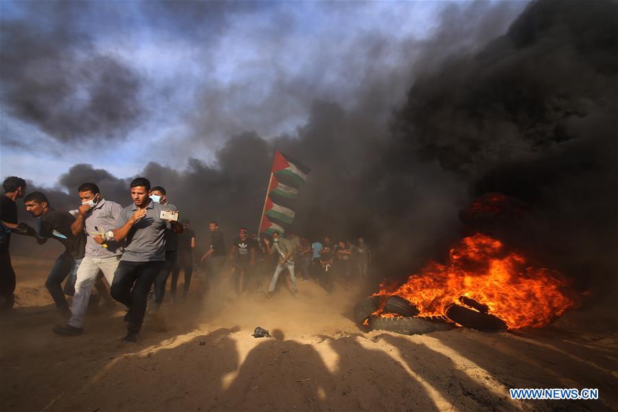 3 Orang Palestina Tewas, 376 Terluka Dalam Bentrokan dengan Tentara Israel di Gaza timur