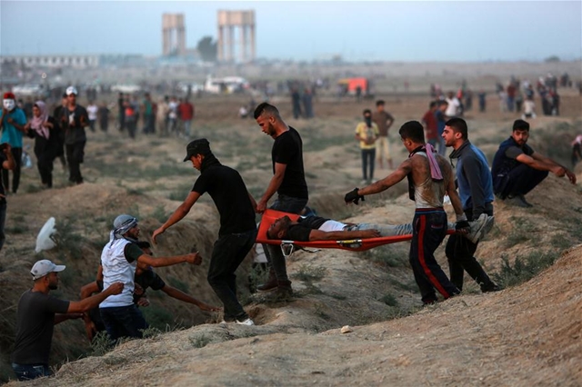 7 Orang Palestina Tewas, 252 Terluka Dalam Bentrokan dengan Tentara Israel di Gaza timur