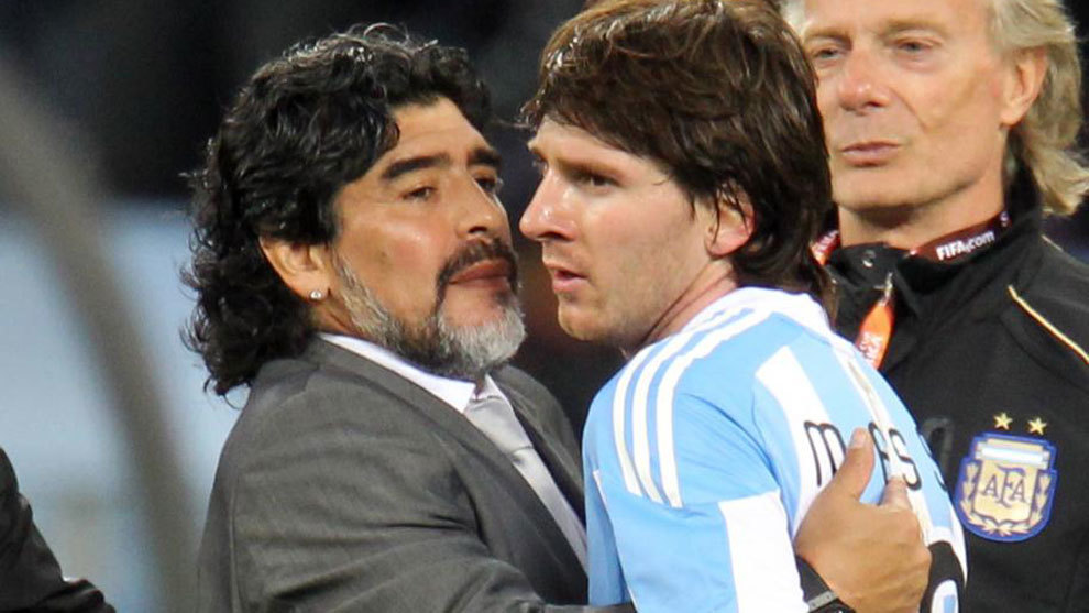Maradona: Messi Bukanlah Pemimpin bagi Argentina