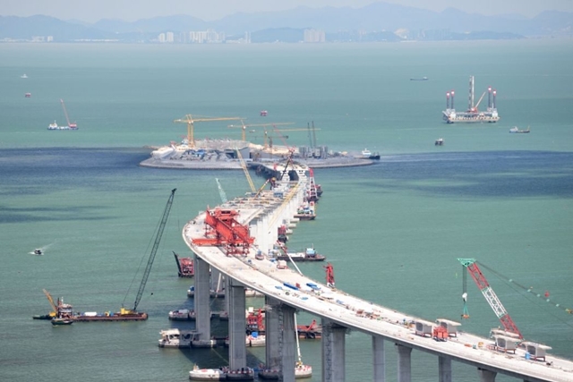 Jembatan Lintas Laut Terpanjang di Dunia Akan Dilengkapi 5G