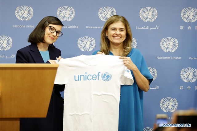 Duta Termuda UNICEF Berumur 14 Tahun Berjanji Perjuangkan Hak Anak
