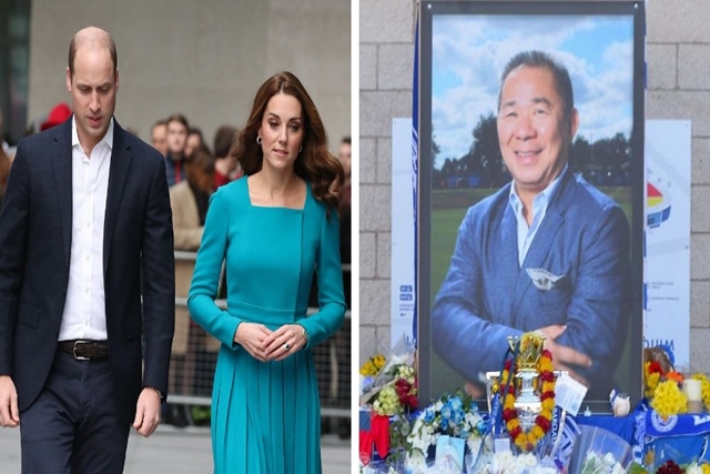 Pangeran William dan Kate Beri Penghormatan Terakhir Kepada Bos Leicester City