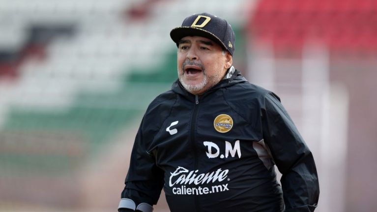Maradona Dirawat Lagi di RS Kali Ini Karena Pendarahan di Dalam Perut