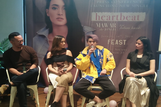 Mawar Eva De Jongh Luncurkan Single Perdana Heartbeat
