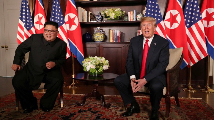 Kim Jong Un dan Donald Trump Bertemu di KTT AS-Korea Utara Kedua