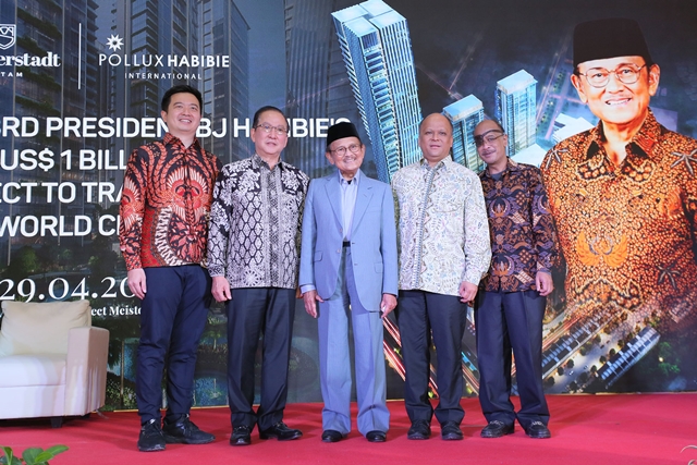 BJ Habibie Ungkap Visi Baru Batam dengan Project Meisterstadt