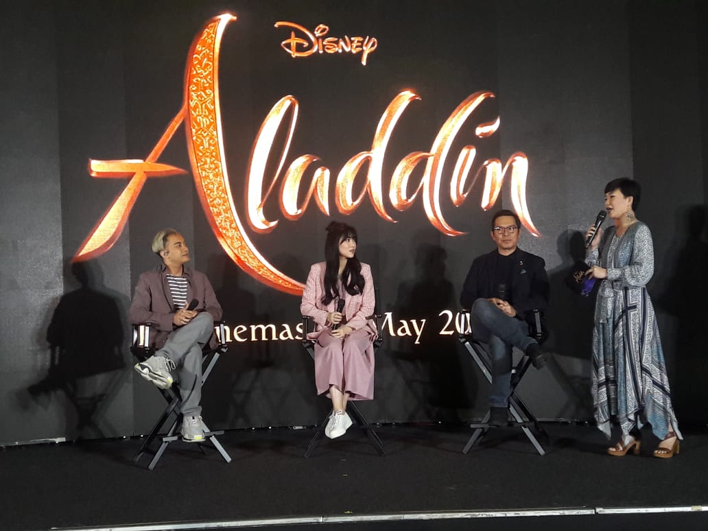 Isyana Sarasvati Nyanyikan Versi Baru Lagu A Whole New World