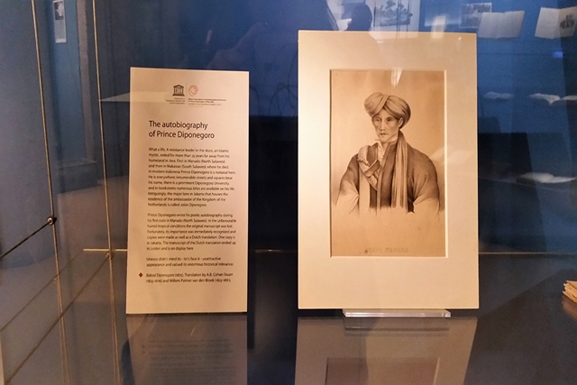 Otobiografi Diponegoro, Panji, La Galigo Dipamerkan di Belanda
