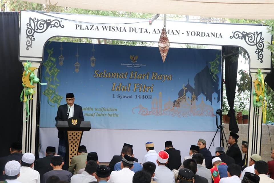 Perayaan Idul Fitri di Yordania Berlangsung khidmat dan Meriah